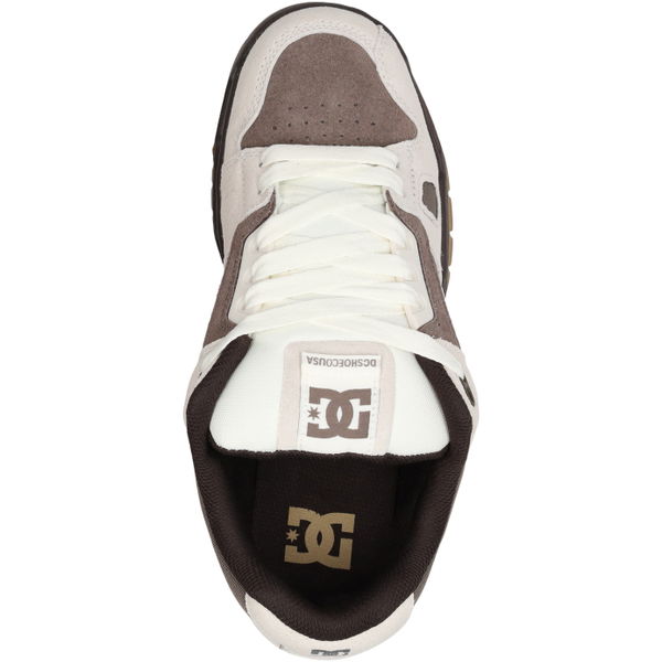 2026 DC Shoes Mens Stag Trainers 320188 - Espresso / Oat